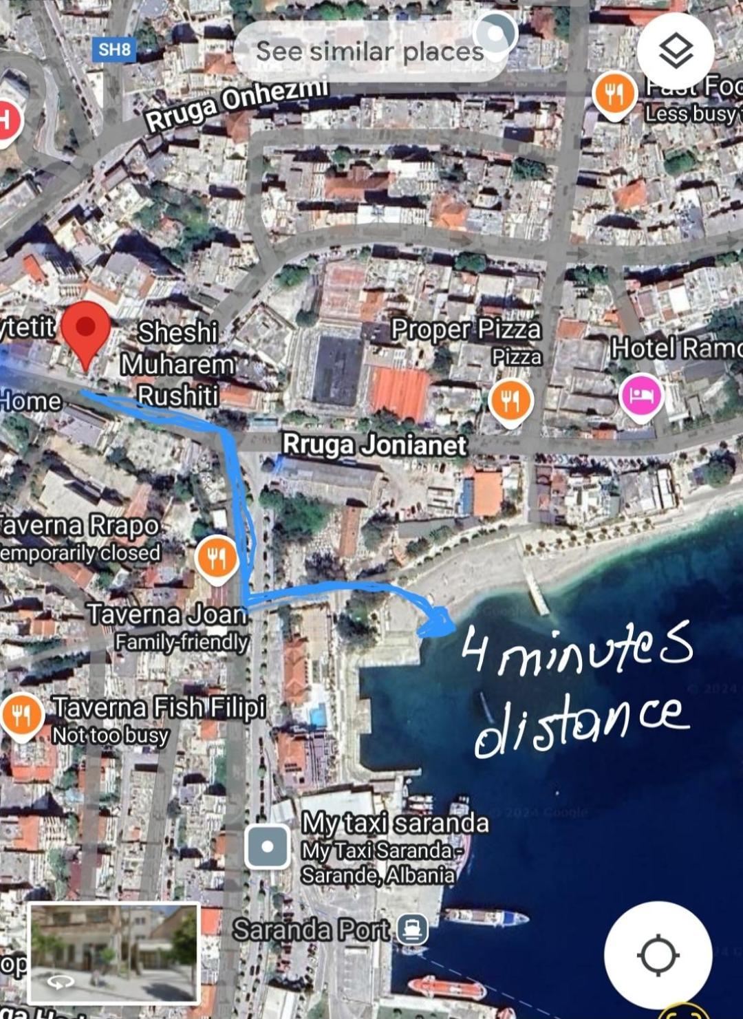 Vila 31 Sarandë Buitenkant foto